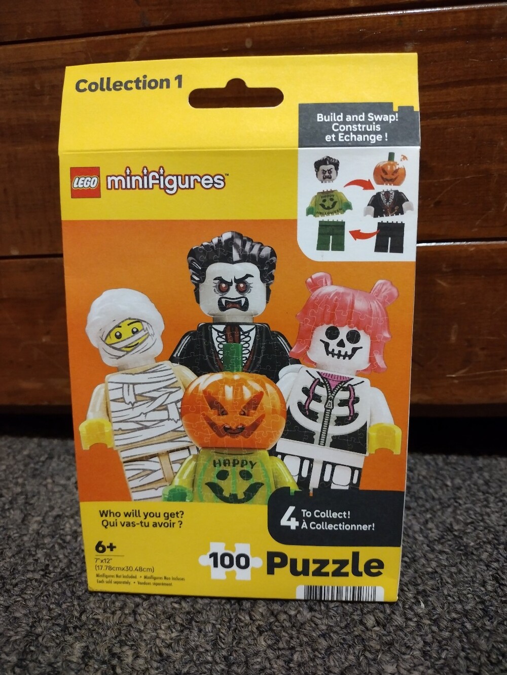Lego Minifigures Halloween Puzzle 100 Pieces